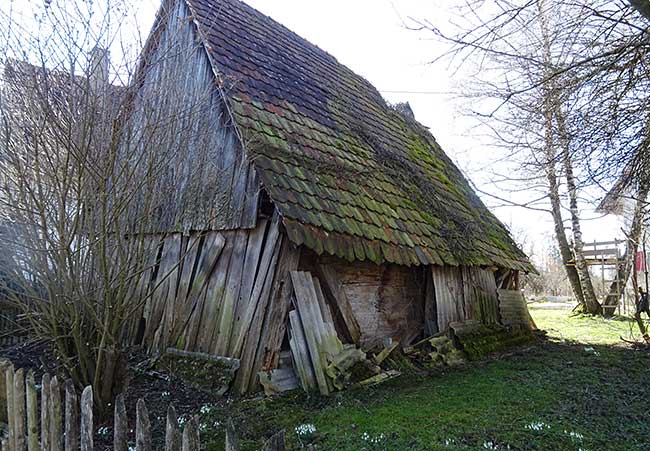 Memingen Hart - Dieser Schuppen wird wahrscheinich nicht mehr rstauriert 