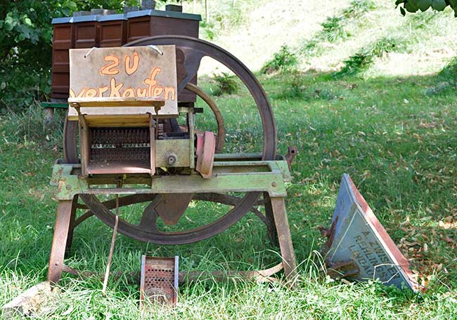 Zu verkaufen: Stroh Häckselmaschine mit Transmissionsantrieb - Engetsweiler (OT von Wangen)