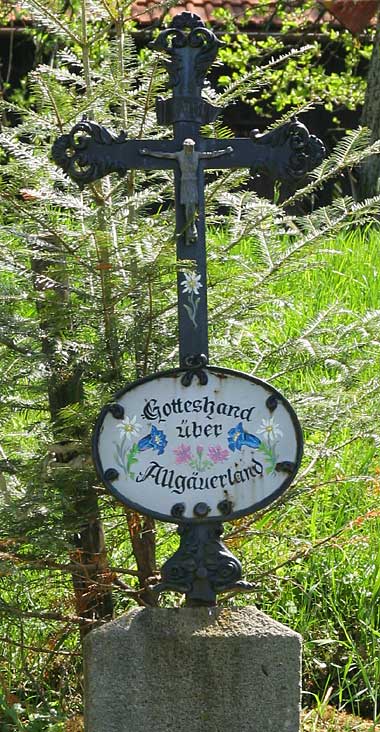 Gotteshand über Allgäuerland - Elmeney bei Friesenhofen