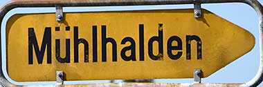 Mühlhalden ist Ortsteil von Argenbühl