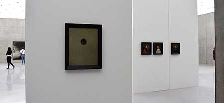 3. Stock KuB Bregennz - Ausstellung unvergessliche Zeit - mit Simone und dem Triptychon 2015 von M.Schinwald